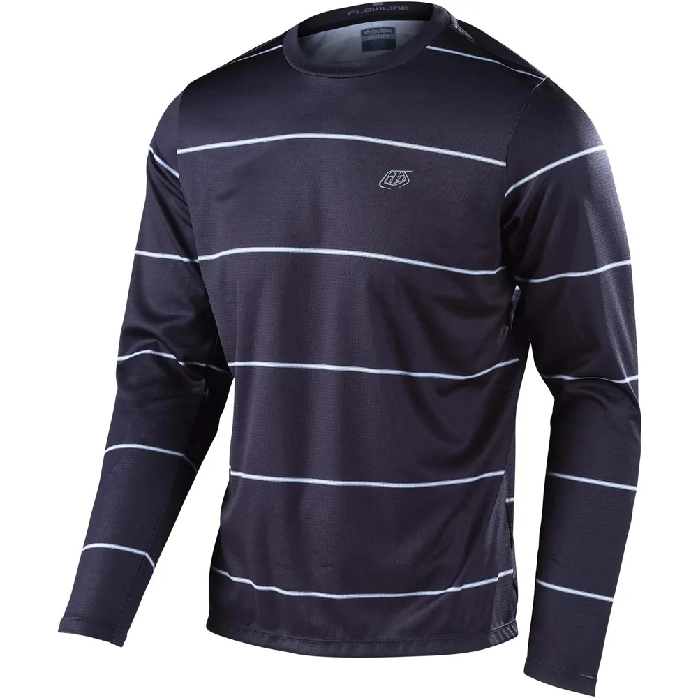 Troy Lee Designs Flowline LS MTB Jersey Revert Black