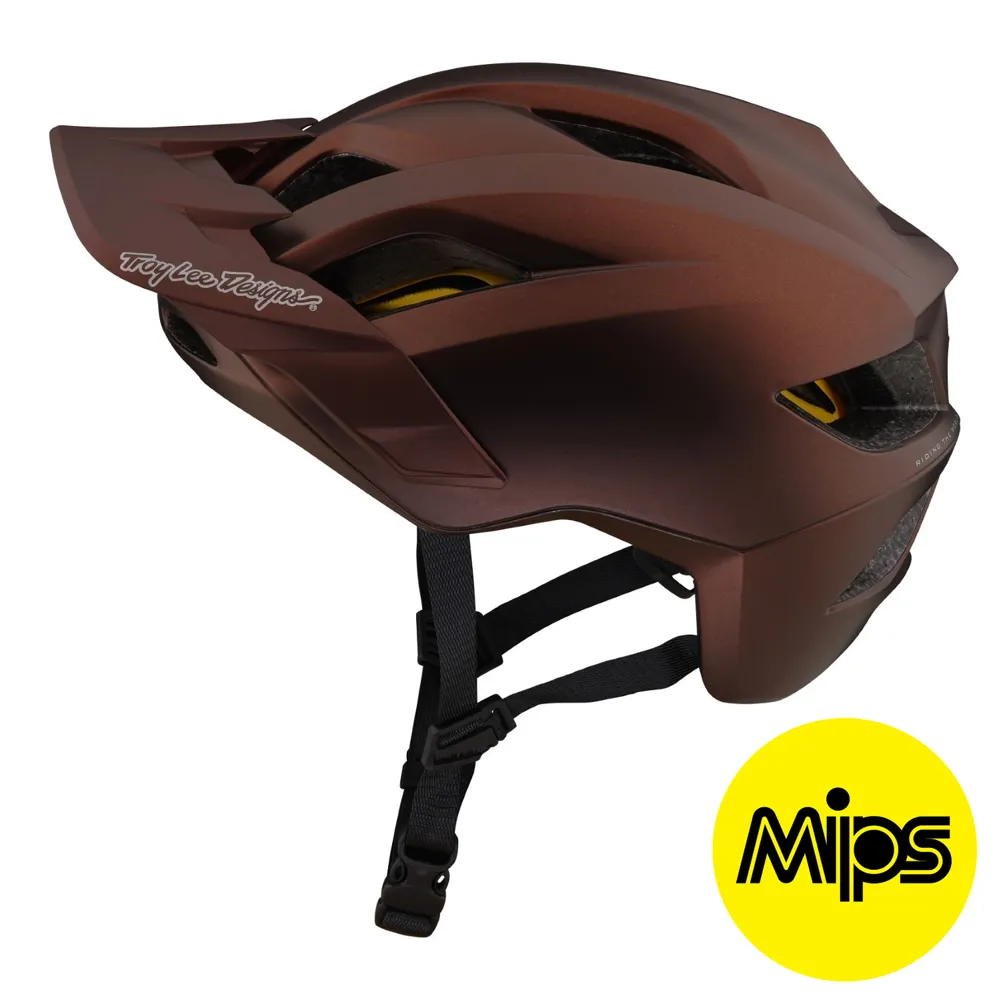 Troy Lee Designs Flowline MIPS MTB Helmet Orbit Cinnamon
