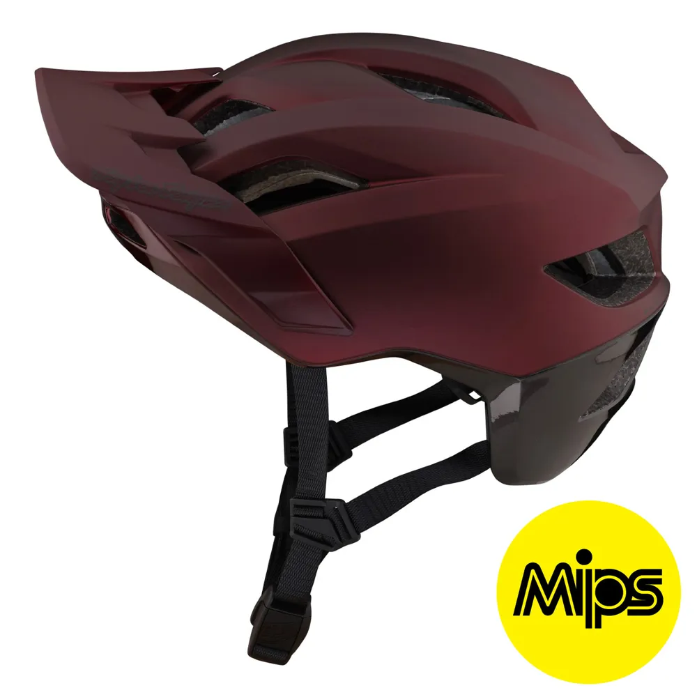 Troy Lee Designs Flowline SE MIPS MTB Helmet Radian Burgundy/Charcoal