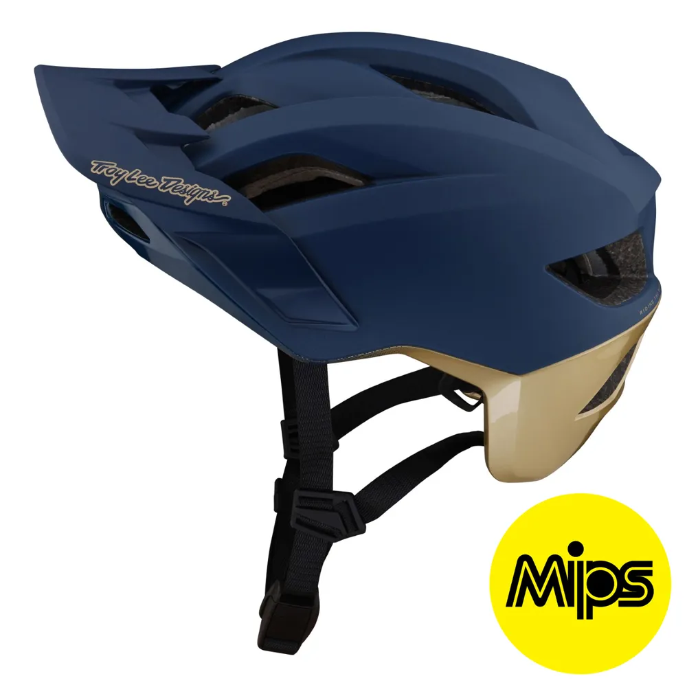 Troy Lee Designs Flowline SE MIPS MTB Helmet Radian Navy/Titanium