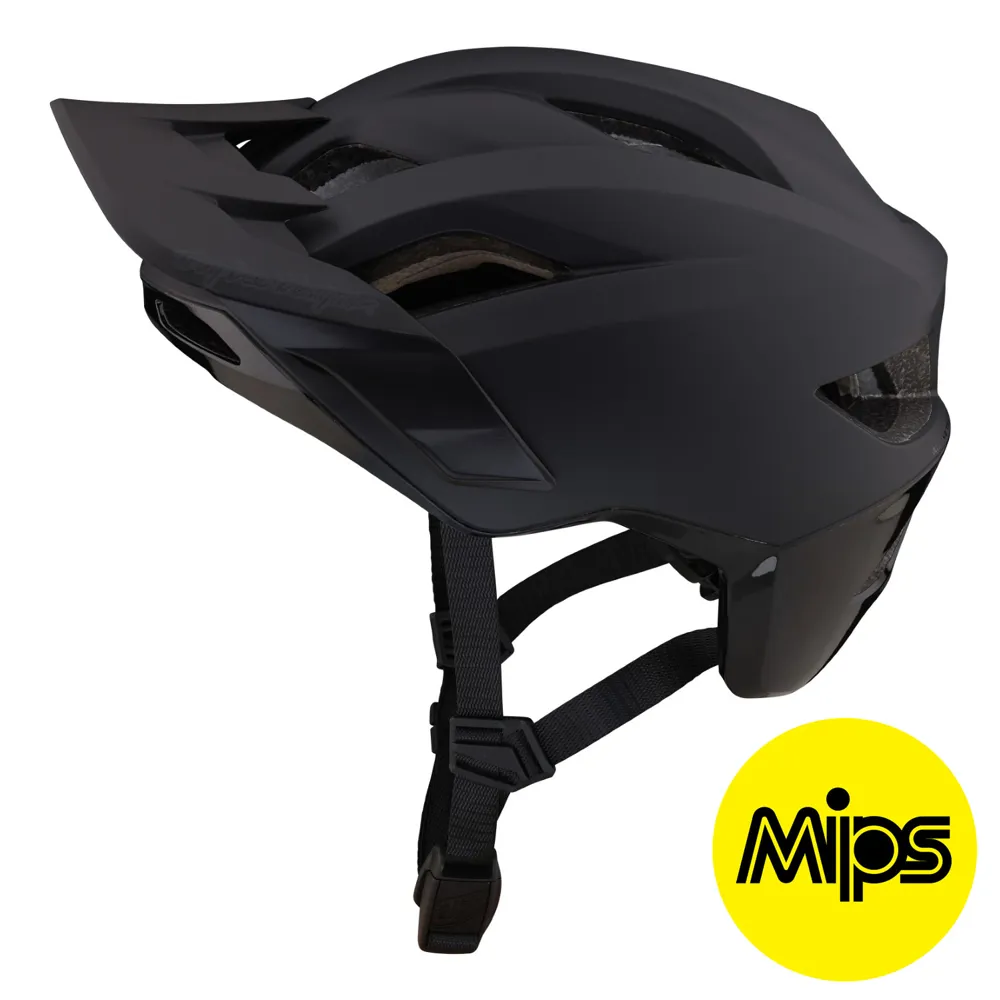 Troy Lee Designs Flowline SE Mips Mountain Bike Helmet Stealth Black
