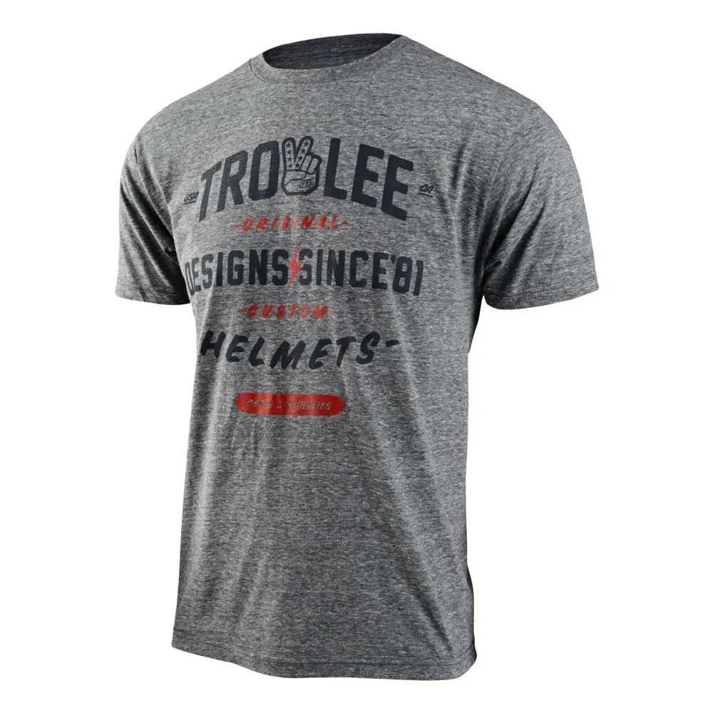 Troy Lee Designs Roll Out SS Tee Ash/Heather
