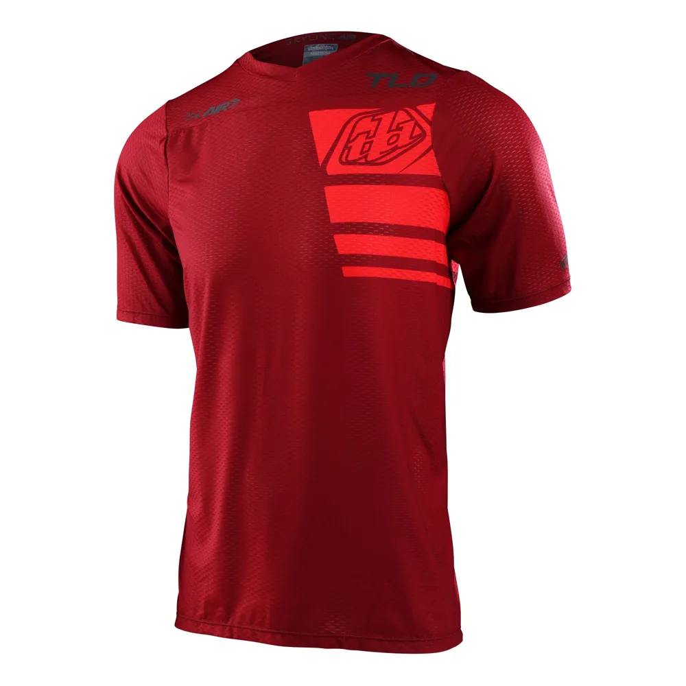 Troy Lee Designs Skyline Air SS MTB Jersey Stacks Syrah