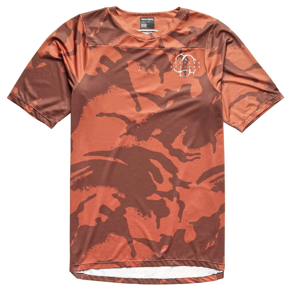 Troy Lee Designs Skyline SS MTB Jersey Shadow Camo Brick