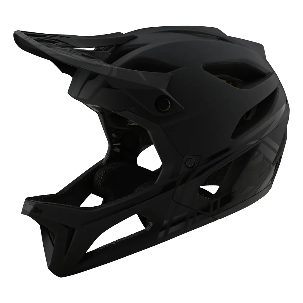 Troy Lee Designs Stage Full Face MIPS MTB Helmet Stealth Midnight