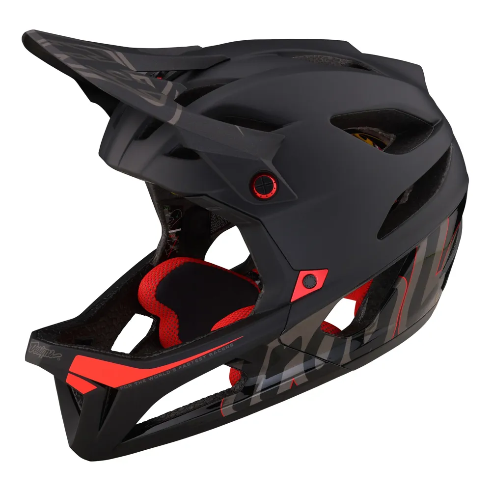 Troy Lee Designs Stage MIPS Full Face Helmet Signature Black