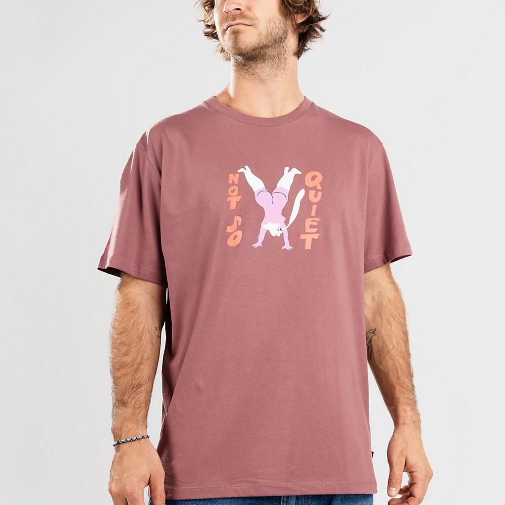 Volcom Egle Zvirblyte Fa T-Shirt rose brown