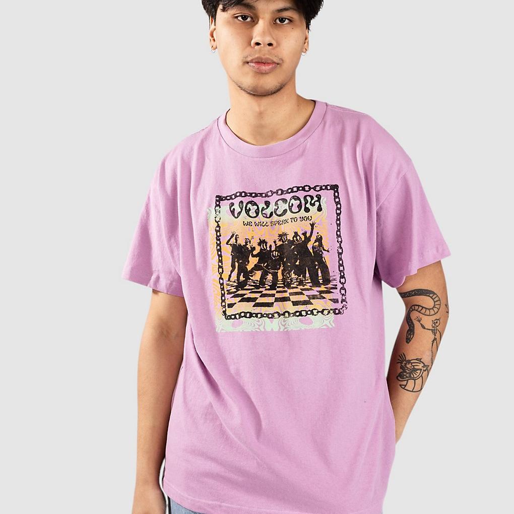 Volcom Fa F Rygalski T-Shirt steel purple