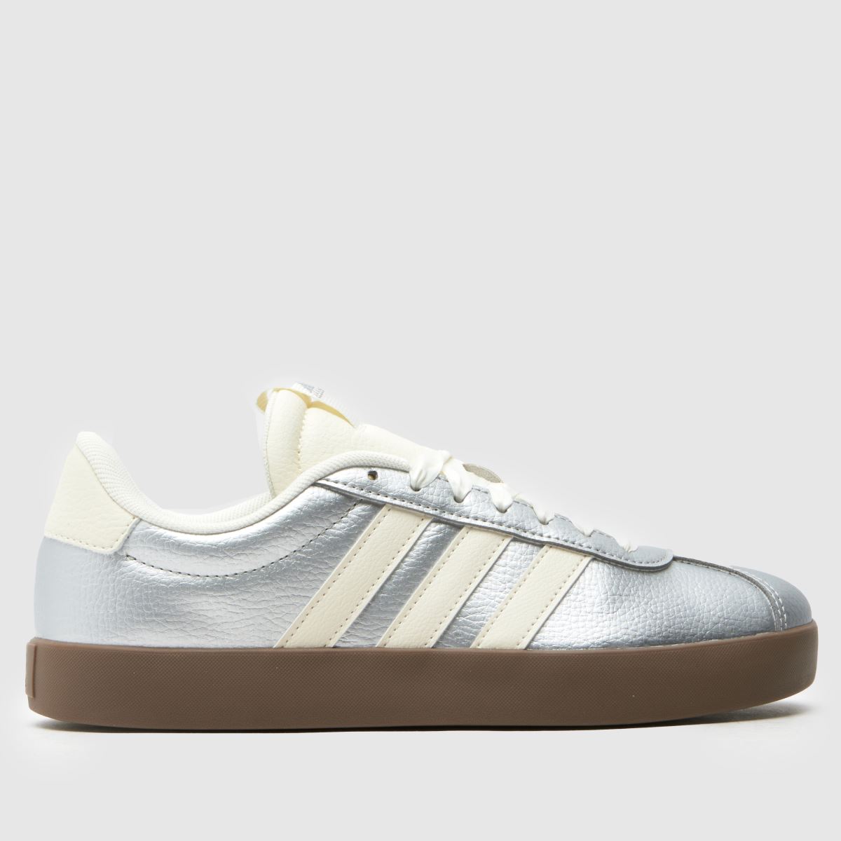 adidas VL Court 3.0 Trainers in Silver