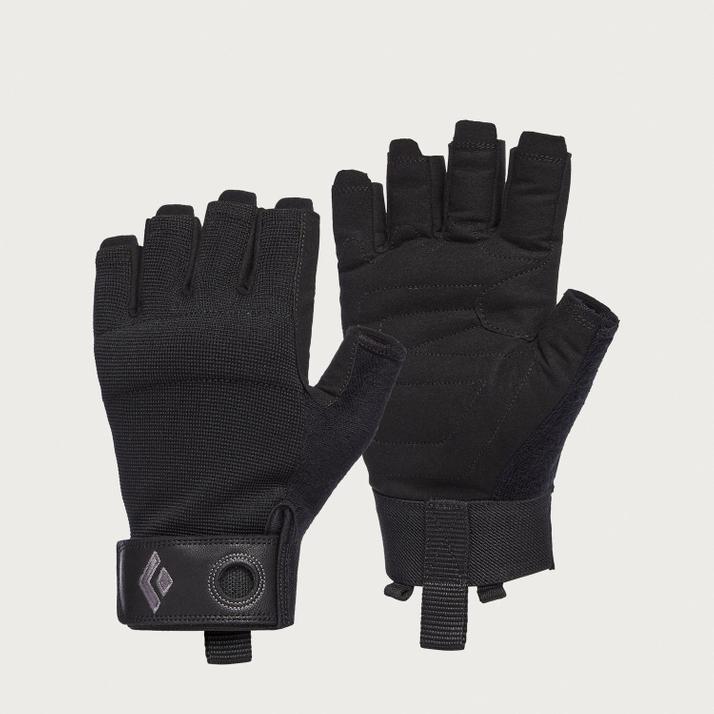 Black Diamond Crag Half-Finger Gloves - Black - S 7 Black Diamond Crag Half-Finger Gloves - Black - S