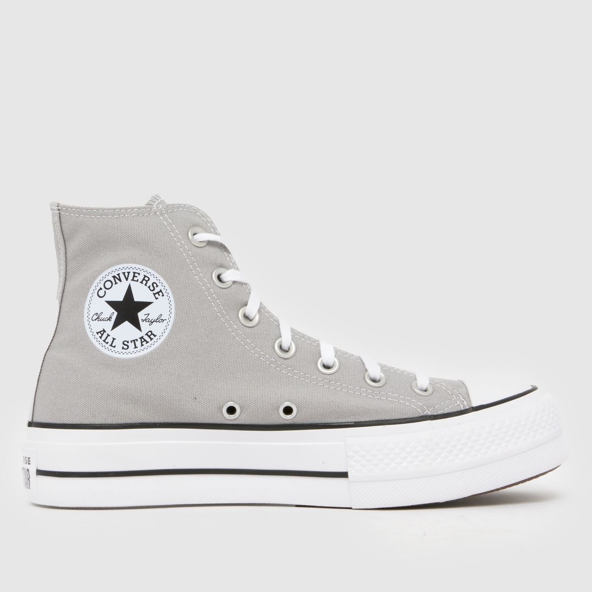 Converse All Star Lift Hi Trainers in Grey