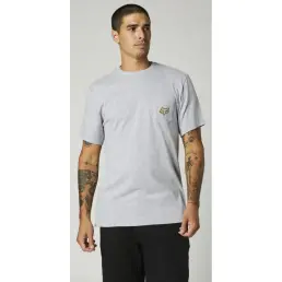 Fox Bronca SS Pocket Tee Light Heather Grey
