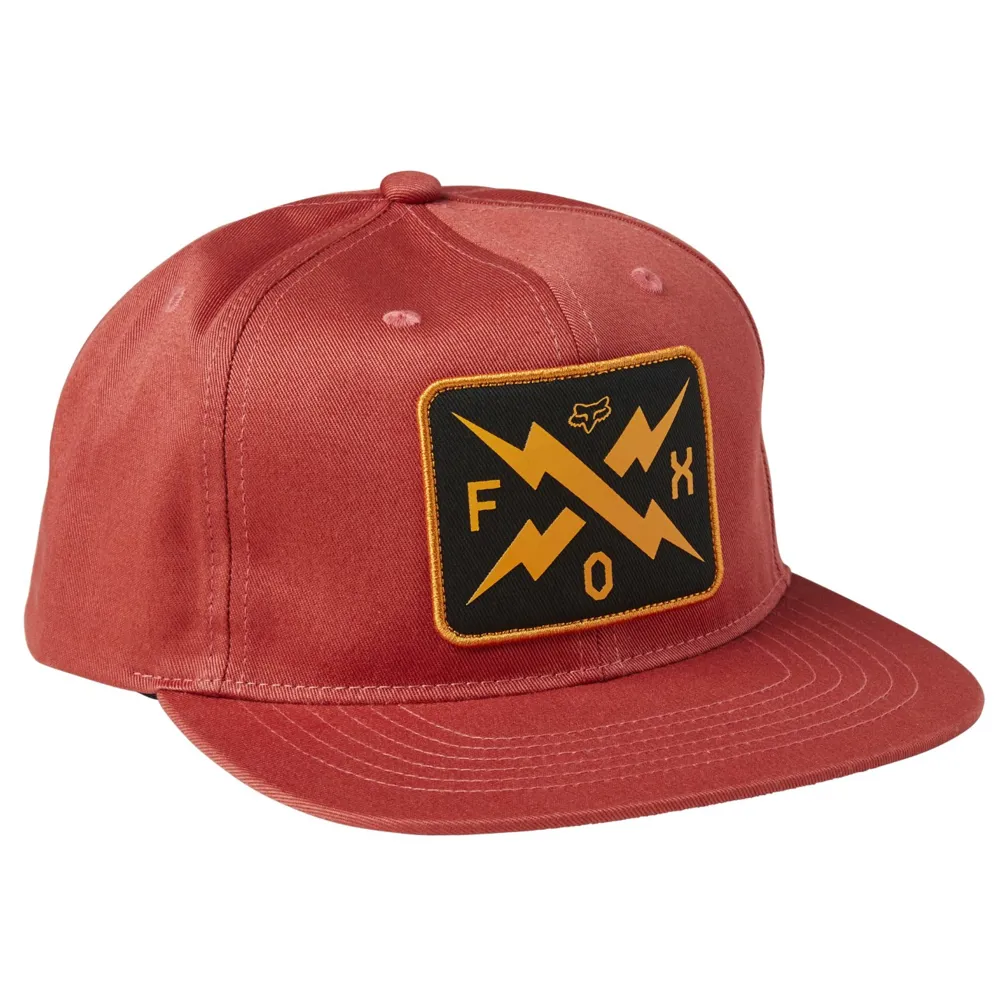 Fox Calibrated Snapback Cap OS Red Clay