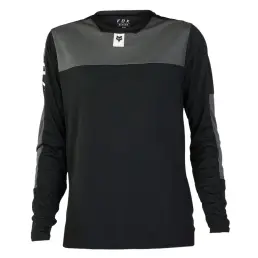 Fox Defend FoxHead LS MTB Jersey Black