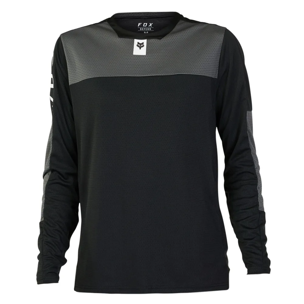 Fox Defend FoxHead LS MTB Jersey Black