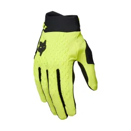 Fox Defend MTB Gloves Fluorescent Yellow