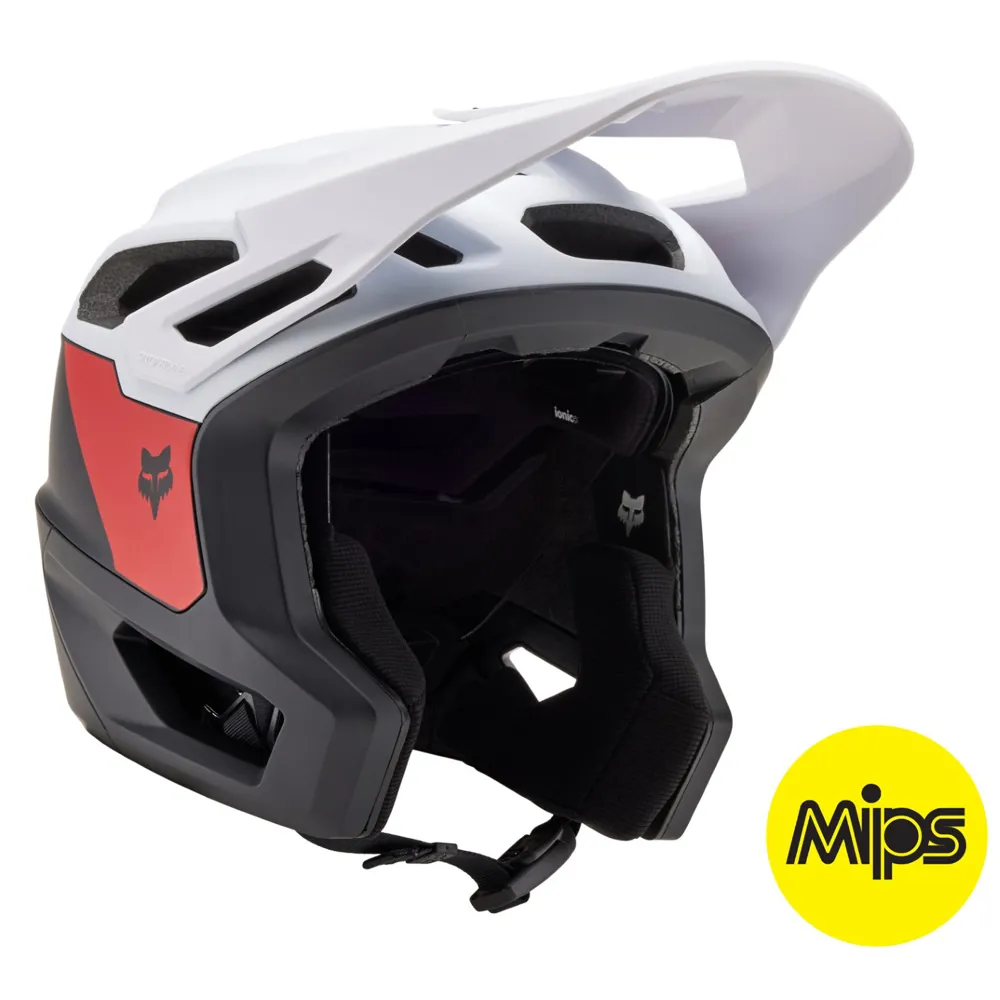 Fox Dropframe Pro MIPS MTB Helmet NYF Black/White 4 Fox Dropframe Pro MIPS MTB Helmet NYF Black/White