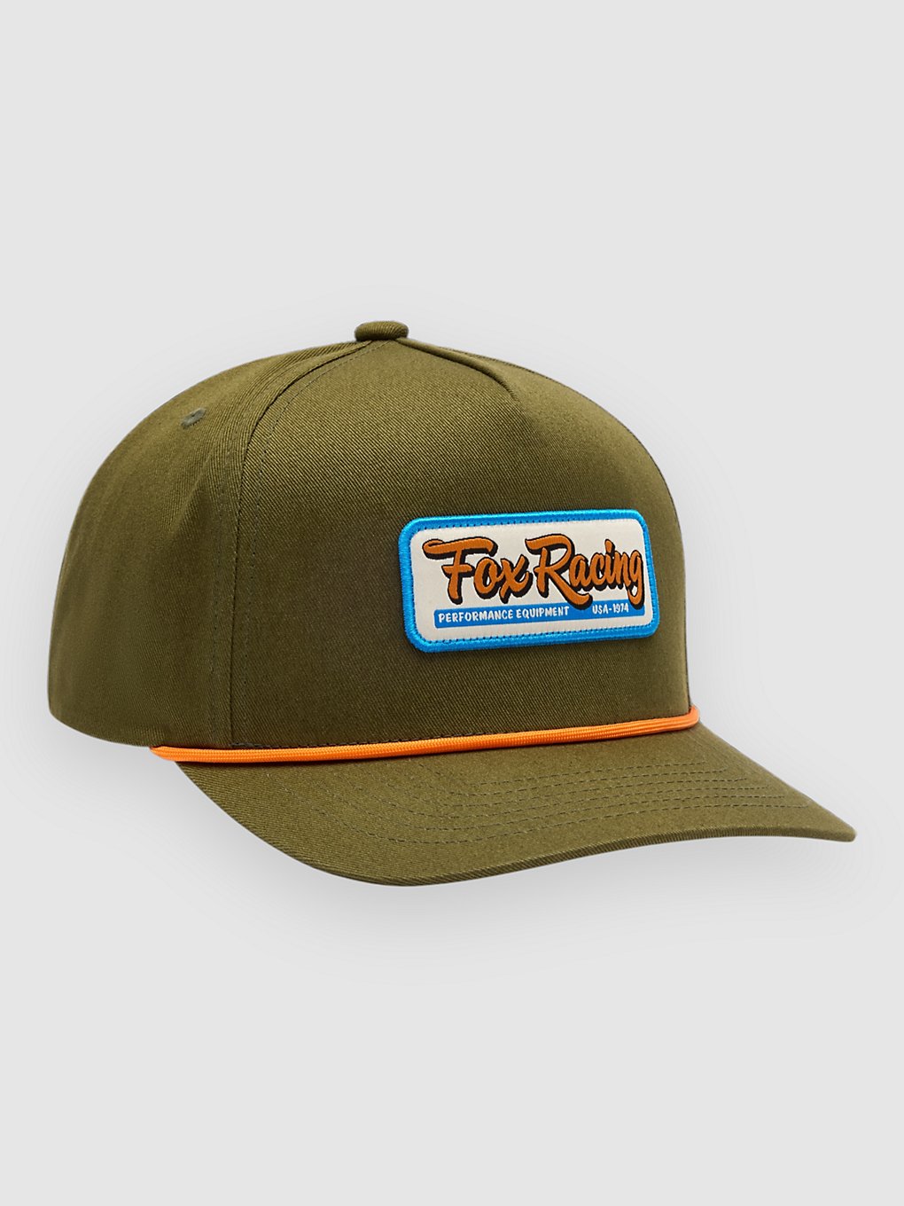 Fox Equipped Snapback Cap olive green