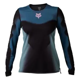 Fox Flexair TS57 LS Womens MTB Jersey Black