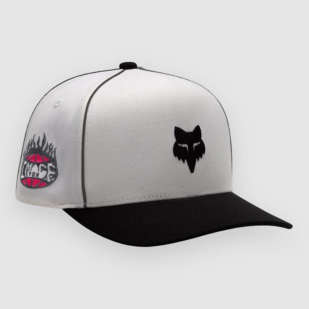 Fox Image Cosmo Snapback Cap white