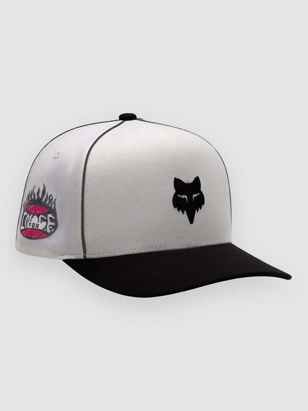 Fox Image Cosmo Snapback Cap white