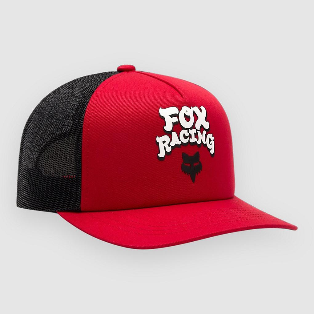 Fox Racewear Mesh Trucker Cap flame red 5 Fox Racewear Mesh Trucker Cap flame red