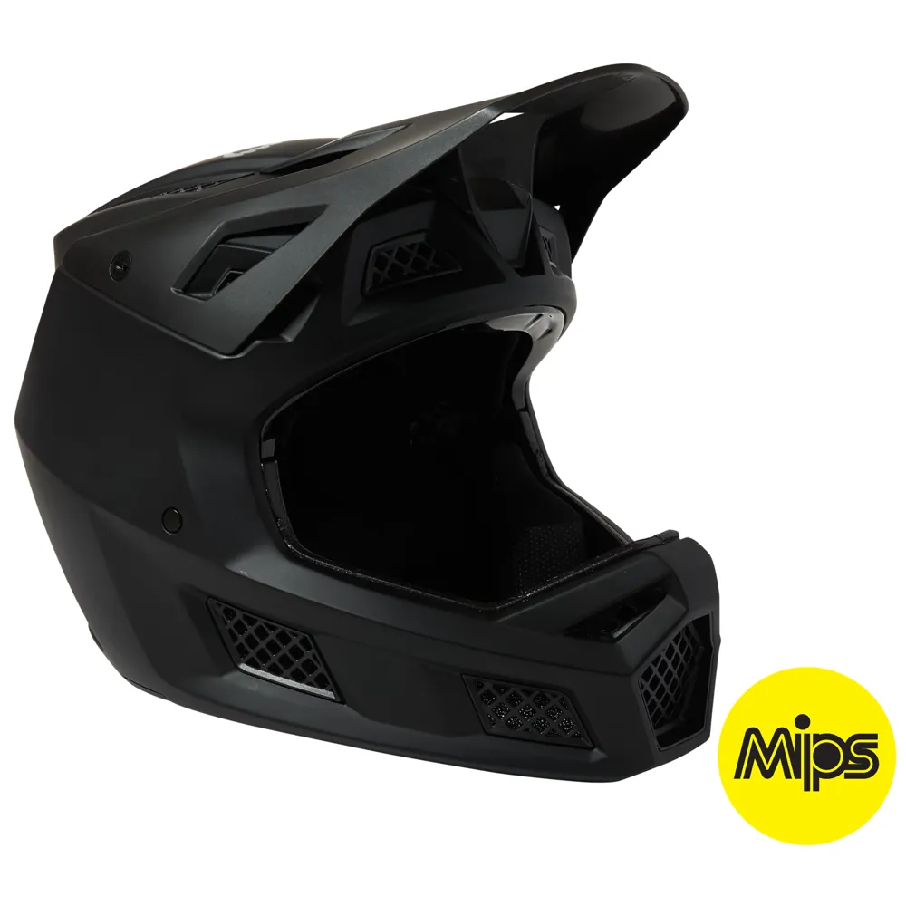 Fox Rampage Pro Carbon MIPS MTB Full Face Helmet Matte Carbon
