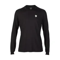 Fox Ranger DR LS Shepherds Jersey Black