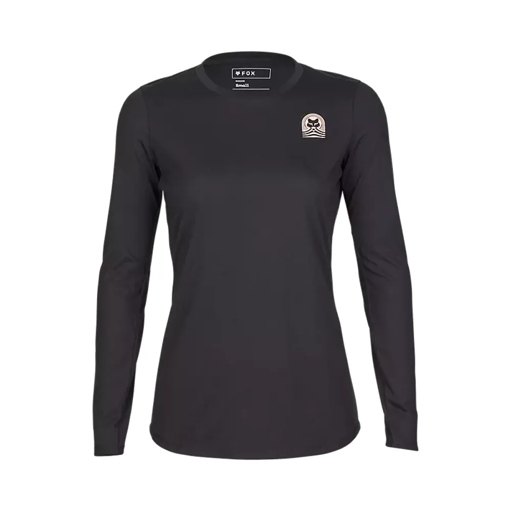 Fox Ranger Drirelease LS Womens Jersey Black