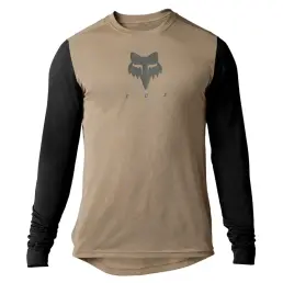 Fox Ranger Tru Dri LS MTB Jersey Mocha