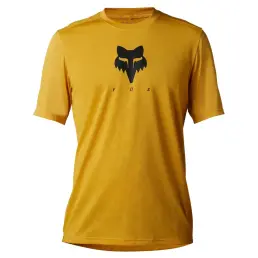 Fox Ranger Tru Dri SS MTB Jersey Daffodil
