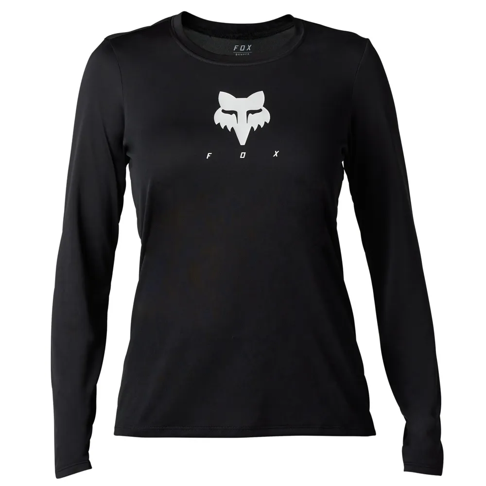 Fox Ranger TruDri Womens LS MTB Jersey Black