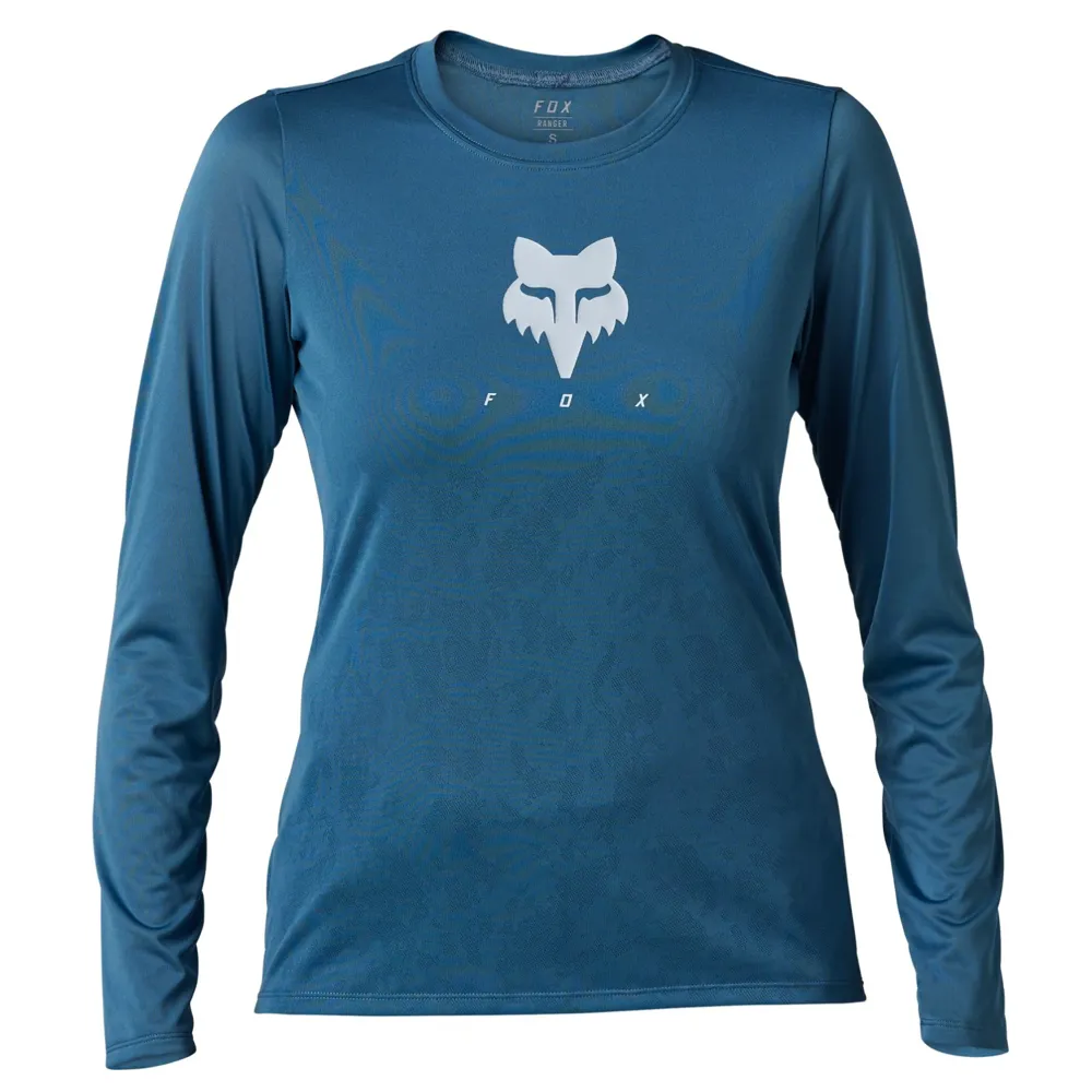 Fox Ranger TruDri Womens LS MTB Jersey Dark Slate 7 Fox Ranger TruDri Womens LS MTB Jersey Dark Slate