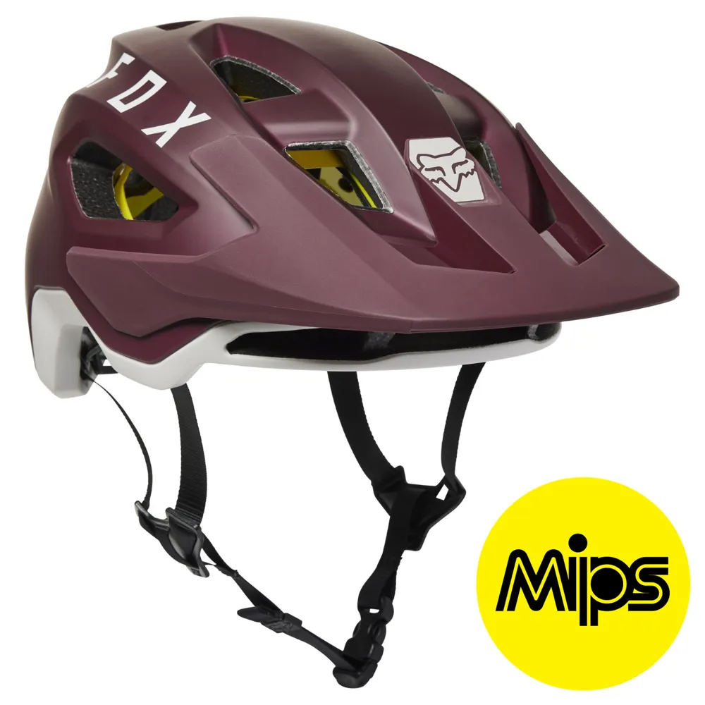 Fox Speedframe MIPS MTB Helmet Dark Maroon 1 Fox Speedframe MIPS MTB Helmet Dark Maroon