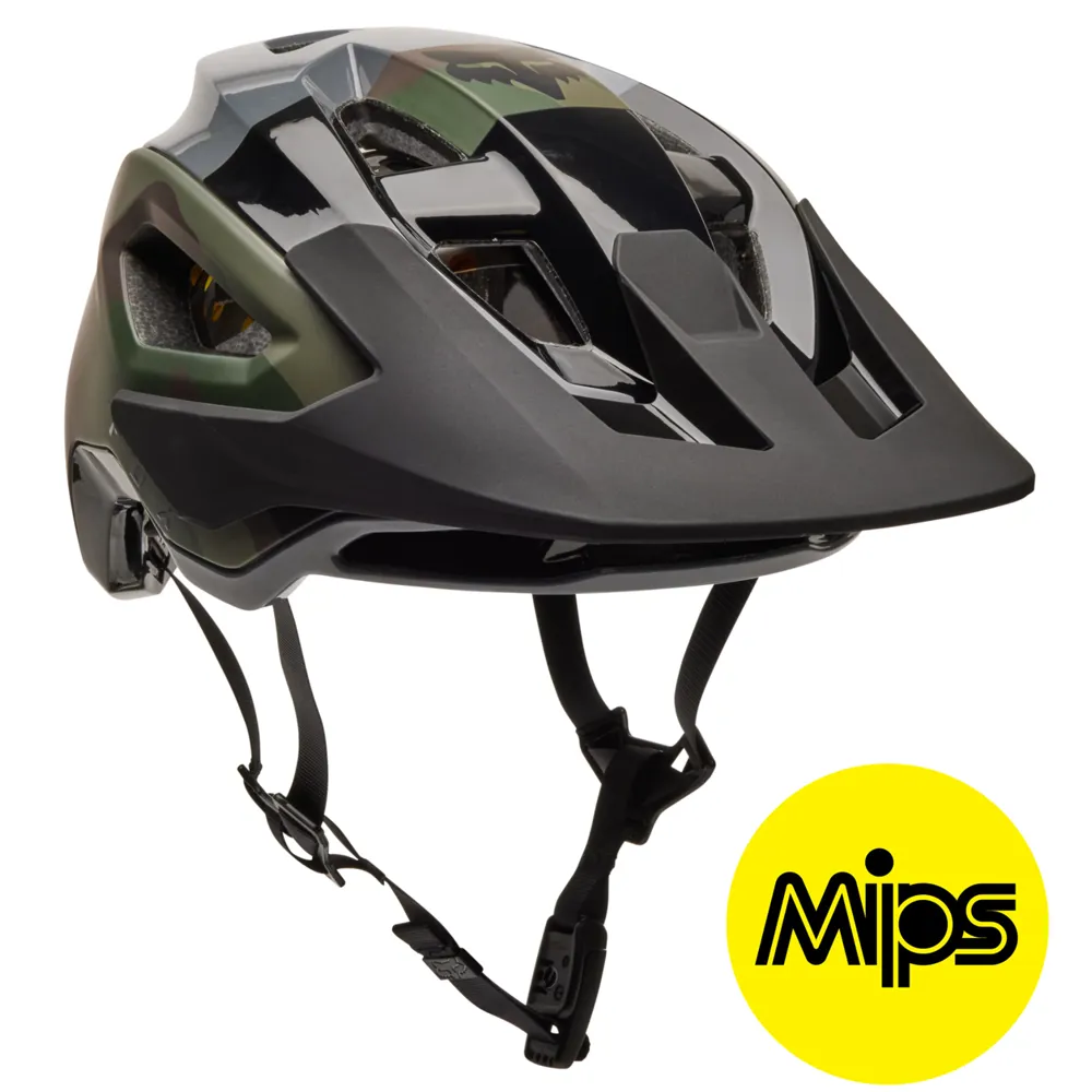 Fox Speedframe Pro MIPS MTB Helmet Olive Camo 1 Fox Speedframe Pro MIPS MTB Helmet Olive Camo