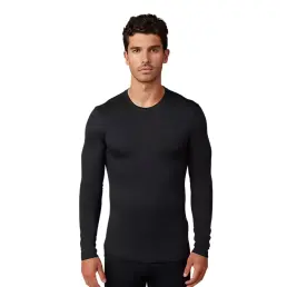 Fox Tecbase Fire LS Shirt Black