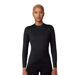 Fox Tecbase Fire LS Womens Shirt Black