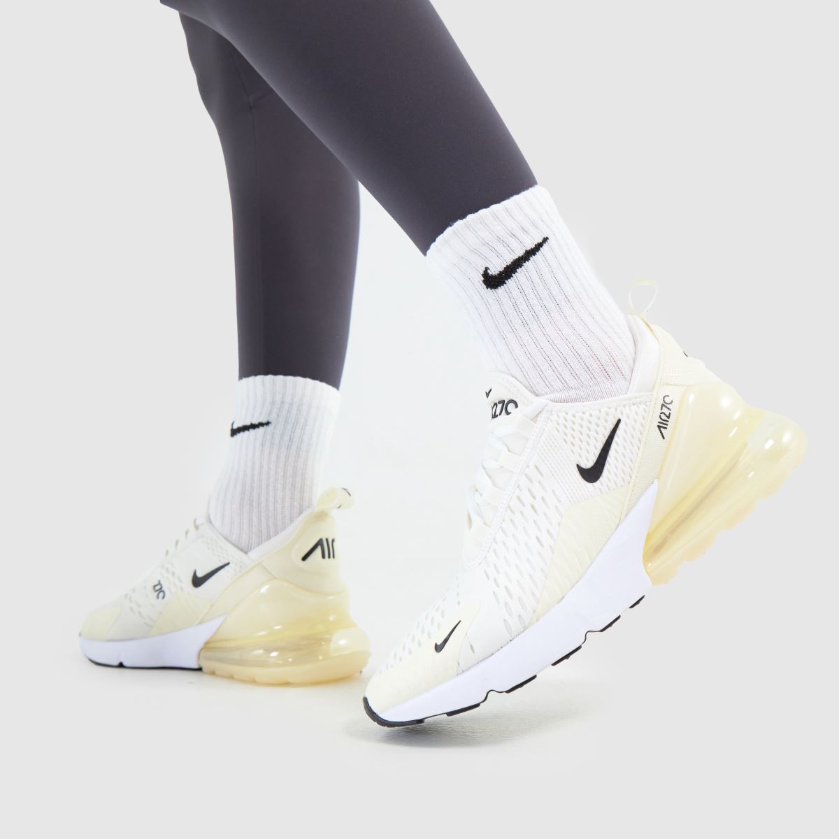 Nike Air Max 270 Trainers in Beige