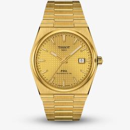 Tissot PRX Powermatic 80 Mens Gold Automatic Watch T137.407.33.021.00