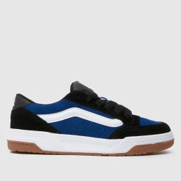 Vans Hylane Trainers in Black and blue