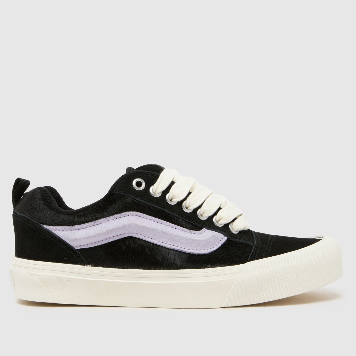 Vans Knu Skool Trainers in Black & Purple