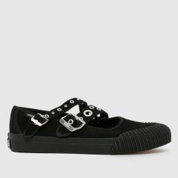 Vans Mary Jane Creeper Trainers in Black