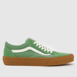 Vans Old Skool Trainers in Green