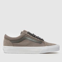 Vans Old Skool Trainers in Silver Multi
