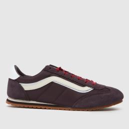 Vans Super Lowpro Trainers in Burgundy