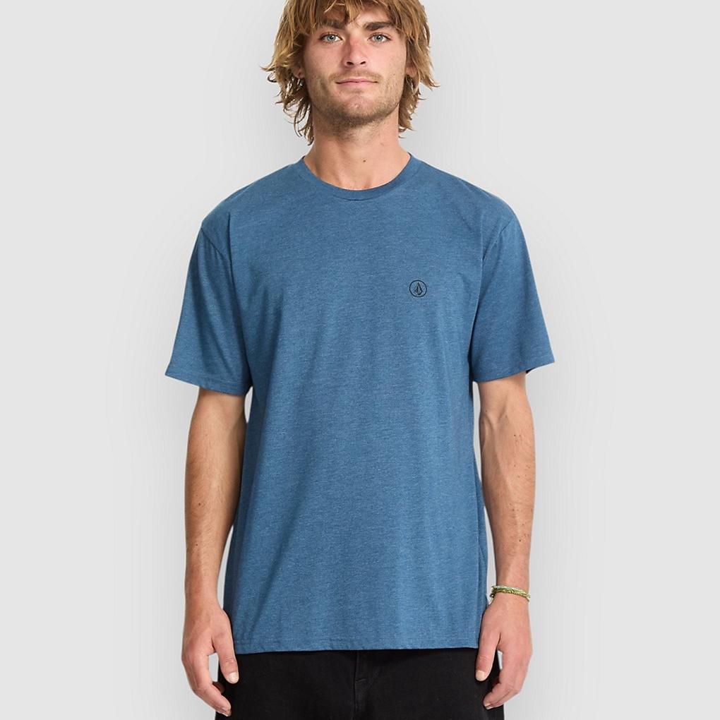 Volcom Circle Blanks Hth T-Shirt cosmic blue