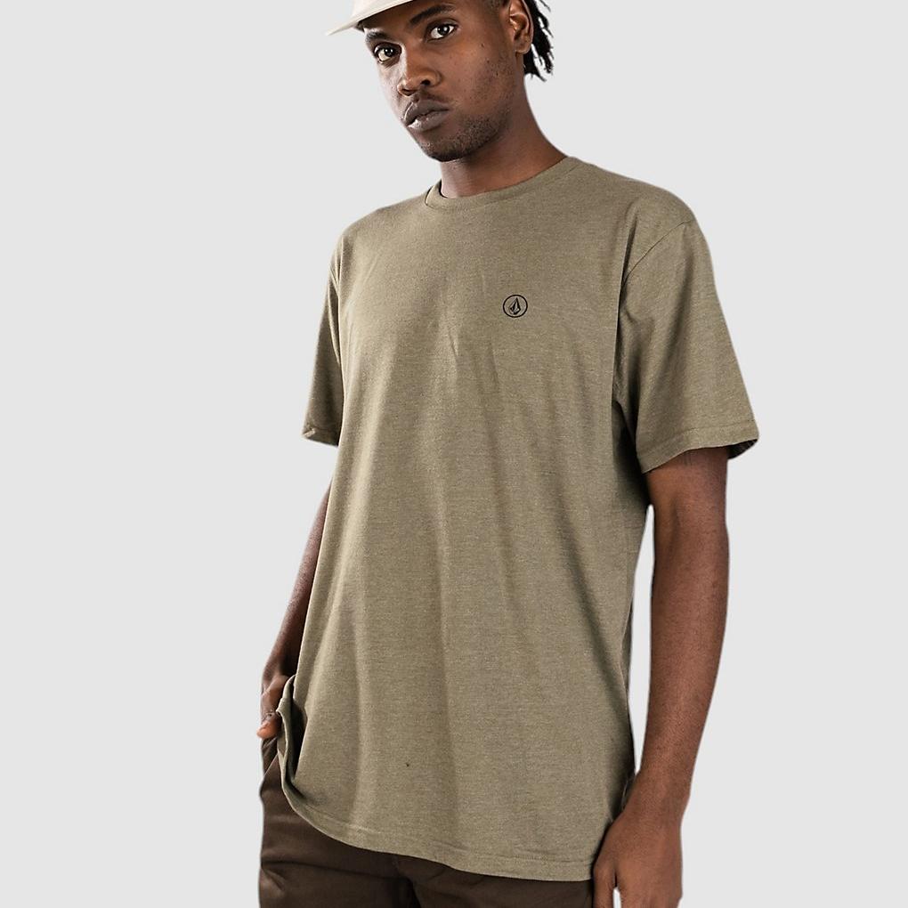 Volcom Circle Blanks Hth T-Shirt wintermoss