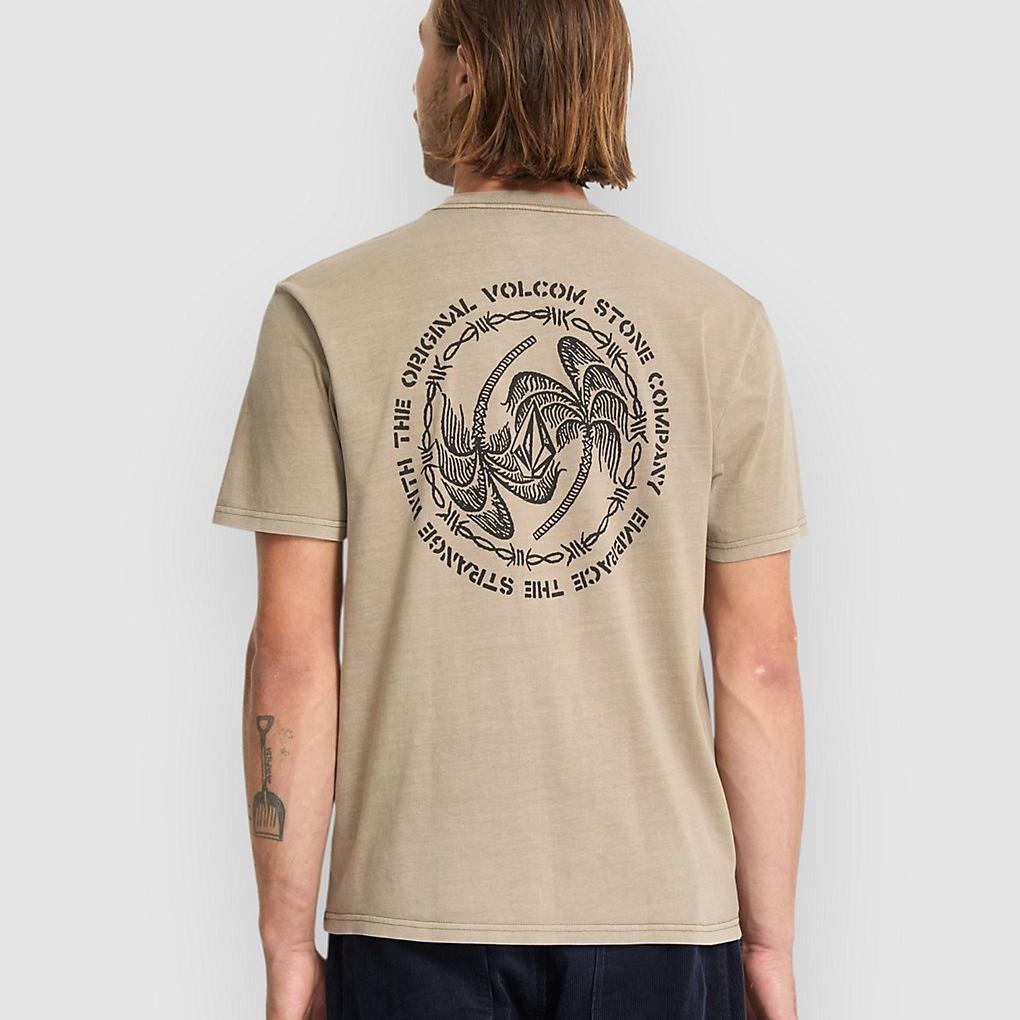 Volcom Circlepalm Pw T-Shirt brindle 2 Volcom Circlepalm Pw T-Shirt brindle