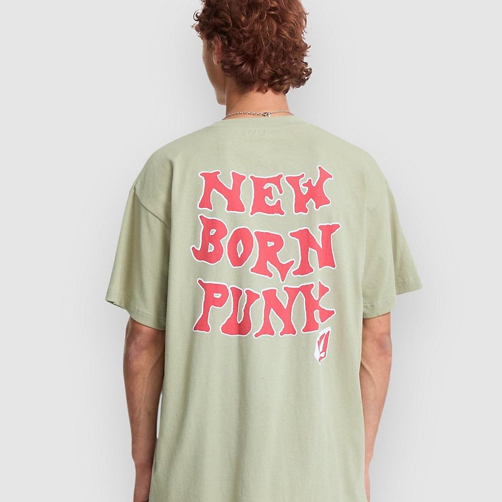 Volcom New Born T-Shirt green tea
