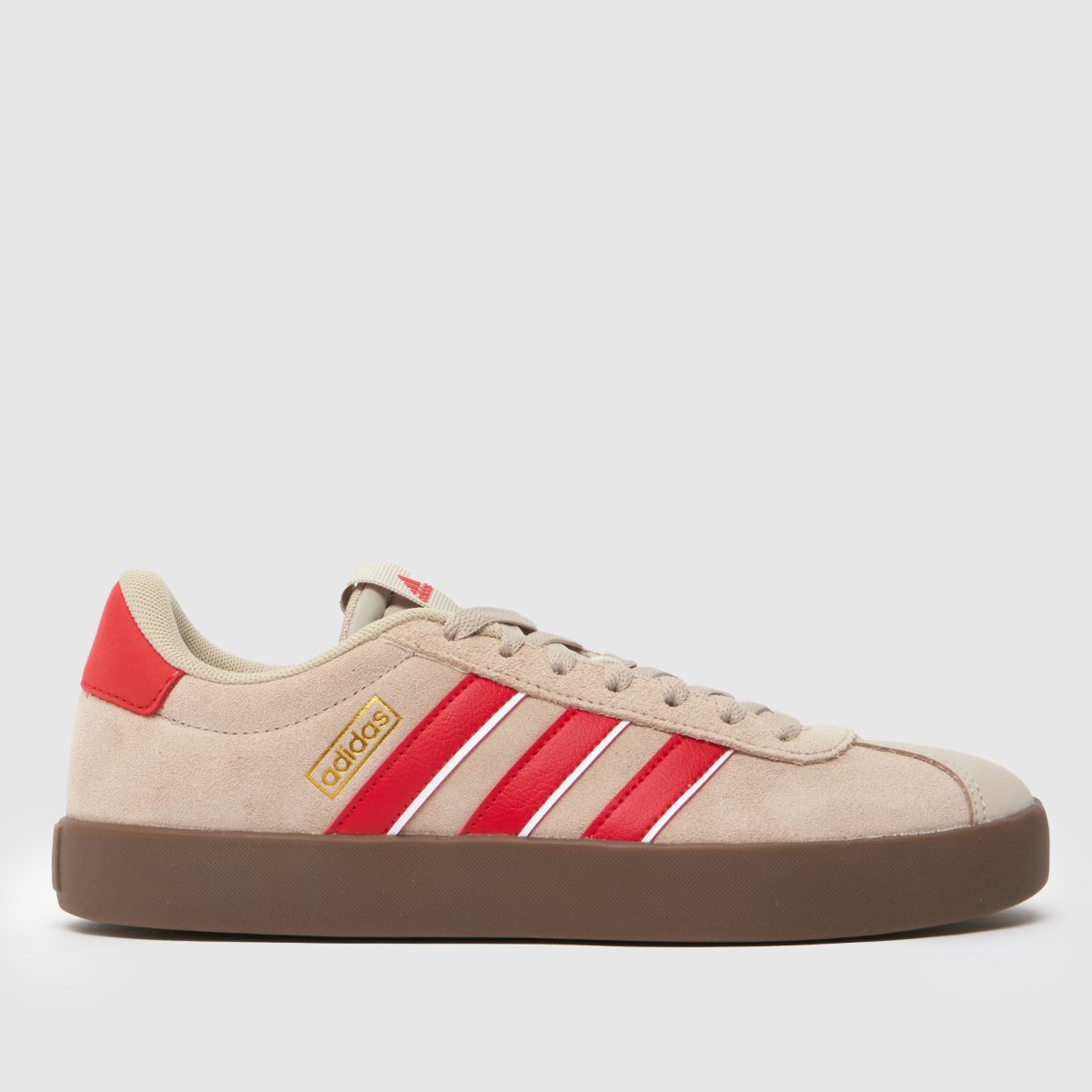 adidas VL Court 3.0 Trainers in Beige Multi